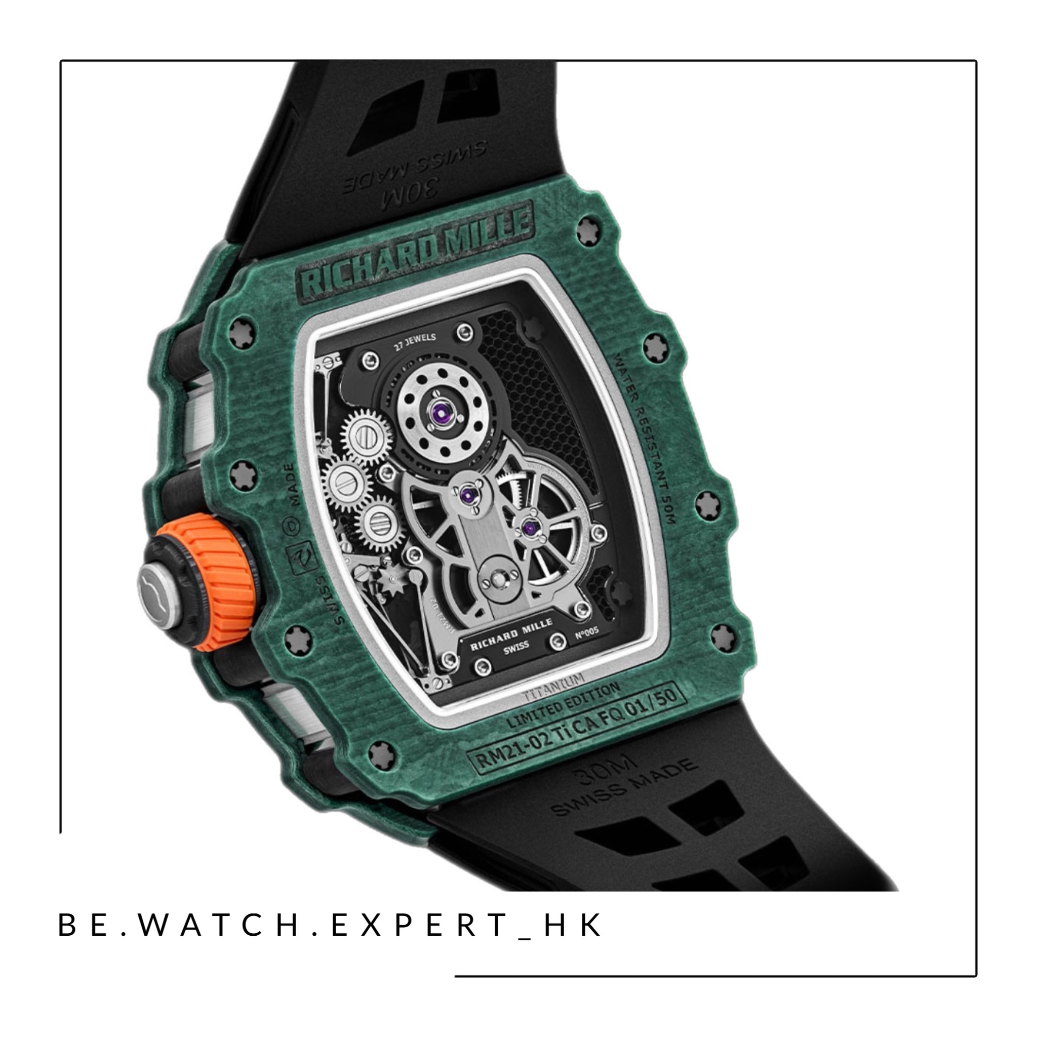 RM21-02 Manual Winding Tourbillon Aerodyne
