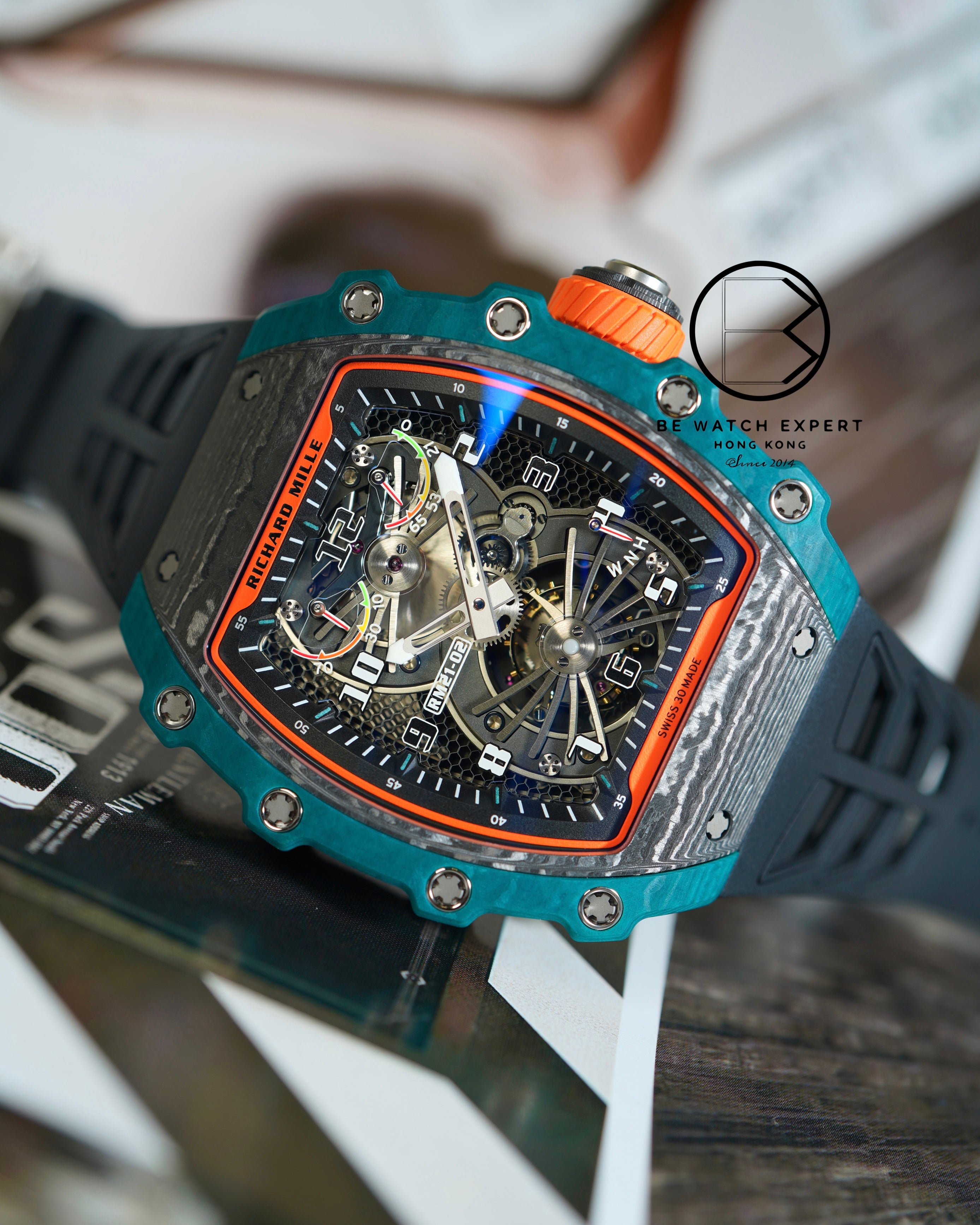 RM21-02 Manual Winding Tourbillon Aerodyne